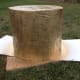 how-to-make-your-own-gold-tree-stump-table