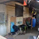The front of the home. This gives a clearer picture of how flimsy it is.