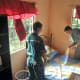 The beds are all made and lots of extra sheets and covers are also gifted.