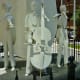 Closeup view of the base of the back of Virtuoso Sculpture