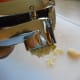 Viola! You have beautiful freshly pressed garlic!