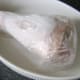 Frozen turkey drumstick