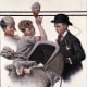 'Boy with Baby Carriage' by Norman Rockwell (circa 1916)