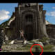 If you didn't grab them during the cutscene, you can get these three before or after fighting the Titan. Click far left to get the one just offscreen.