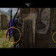 The two moneybags in the last shot are more visible if you step up to the Infinity Blade socket (but I haven't managed to screencap the left one.)