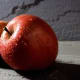 Red apple fruits