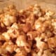 After a couple of times in and out of the oven and stirring, enjoy the fruit of your labor. Delicious, homemade caramel popcorn!