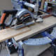 Cut all the wood planks to narrow strips.