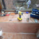 Fit the sliding doors.