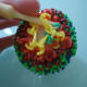 Weave in the last band through each sc, much like when sewing an amigurumi closed.