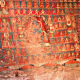 7th century mud wall painting