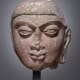 Head, Probably of the Buddha of 2nd centuryAD Kushan period