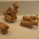 Harappa. Miniature Votive Images or Toy Models of 2500 BC, Hand-modeled terra-cotta
