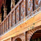 Fine woodwork at Naggar Castle