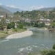 Beas reaching the Mandi town