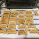 It made 27 bone shaped biscuits! Though you can only see 25 because I already gave one to Karma, and I tried one myself.