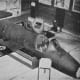 The Smithsonian's Natter at Freeman Field, Indiana, September 1945. Markings are not authentic.