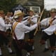 The Shakespeare Morris Side performing a stick dance