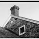 Closeup, northwest corner of the main building (built in 1809).