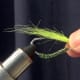 Add the chartreuse craft fur
