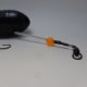 Close up of Modified Line Connector rear section that goes to fishing line.