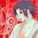 Ishida's illustration of Sasuke Uchiha from Naruto.