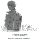 Ishida's drawing of Arima with a quote from "The Little Prince".