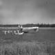 Wreckage of Fairey Swordfish aircraft HS404, the Naval Air Gunnery School, Yarmouth, Nova Scotia, 1943