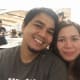 This was us having a couple selfie while waiting in line at Dad's World Buffet... :)