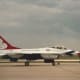 An F-16 of the USAF Thunderbirds, Andrews AFB, MD