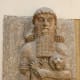 Hero mastering a lion. Relief from the façade of the throne room, Palace of Sargon at Khorsabad, 713-706 BCE.