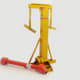 This is a hydraulic-style grain bin jack, designed for medium-heavy loads.