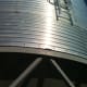 Pitch forks or garden forks are used to help "slide" the bin into alignment. Brackets set the final height.