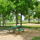 Many picnic areas