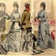 March 1877: Victorian fashion plates for spring