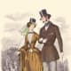 1850: Victorian riding outfits