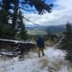 walking through a Ghost town