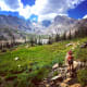 Hiking in Indian Peaks Wilderness Colorado