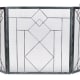 Frank Lloyd Wright Design Style Fireplace Screen