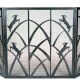 Frank Lloyd Wright Design Style Fireplace Screen