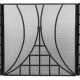 Frank Lloyd Wright Design Style Fireplace Screen