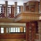 Interior Detail of Frank Lloyd Wright's Imperial Hotel Tokyo Japan