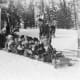 Tobogganing at University of Wisconsin - Madison -1929