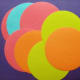 One rosette will need eight circles. More about the circles in another section.