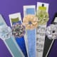 2 inch circles. Smallest Paper Flower for Bookmarks or Gift Tags