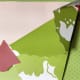 C. Make sure the points at the top are aligned and punch through some layers for the hanger. Add a tree stand to the bottom.