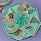Fill the party dish with MM's or wrapped candies.
