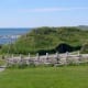 L"anse aux Meadows - Restored Viking house - Wikipedia Commons License