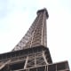 The Eiffel Tower. Again - problems with the drab background. Also, I undoubtably should have had a wide angle lens for this visit! (See the text)