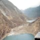 Quake lakes caused by landslides